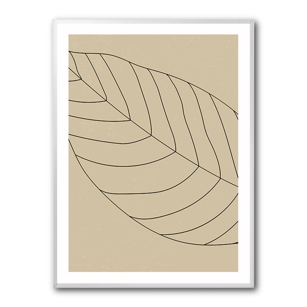 Minimal Leaves #2 Wall Art