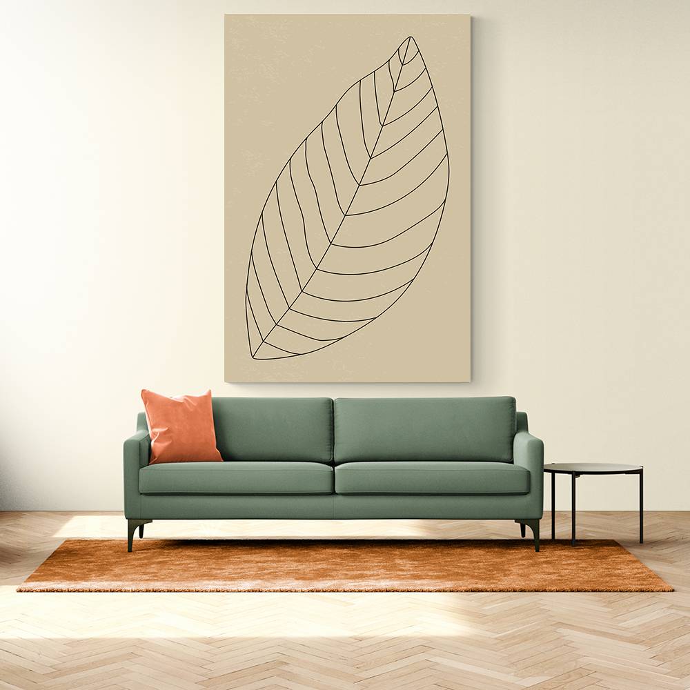 Minimal Leaves #3 Wall Art