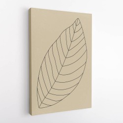 Minimal Leaves #3 Wall Art