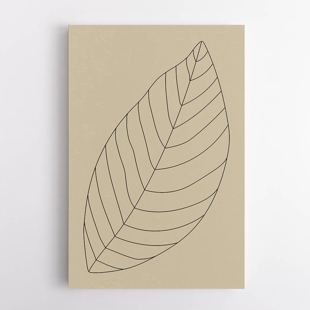 Minimal Leaves #3 Wall Art