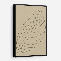 Minimal Leaves #3 Wall Art