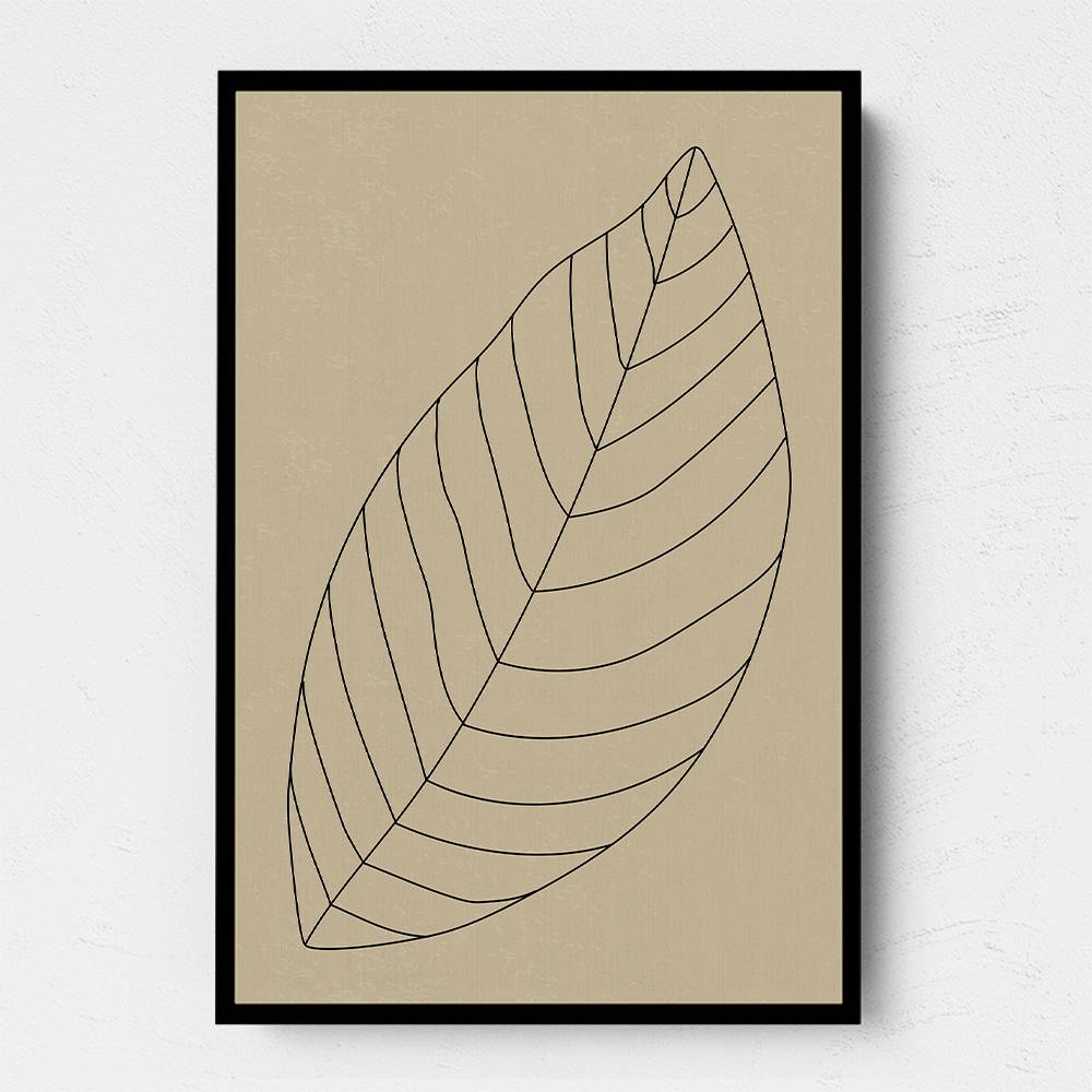 Minimal Leaves #3 Wall Art