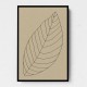 Minimal Leaves #3 Wall Art