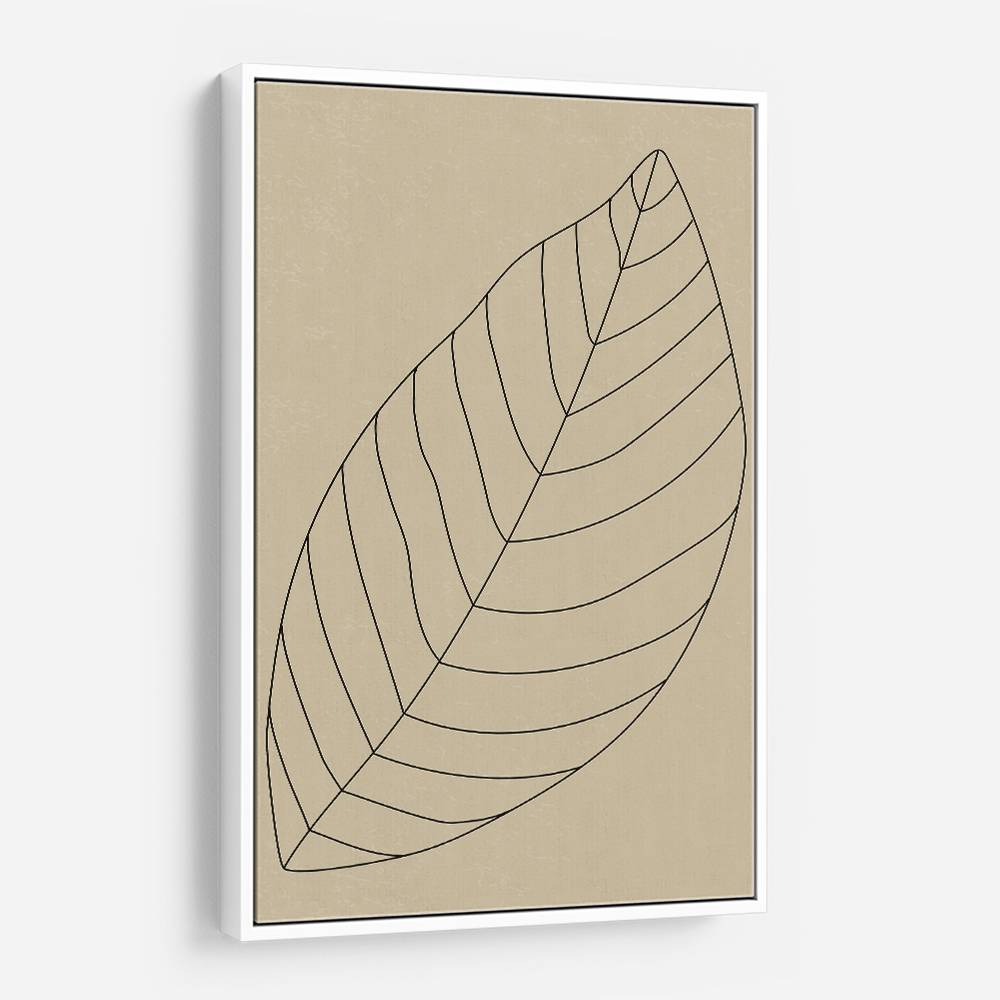 Minimal Leaves #3 Wall Art