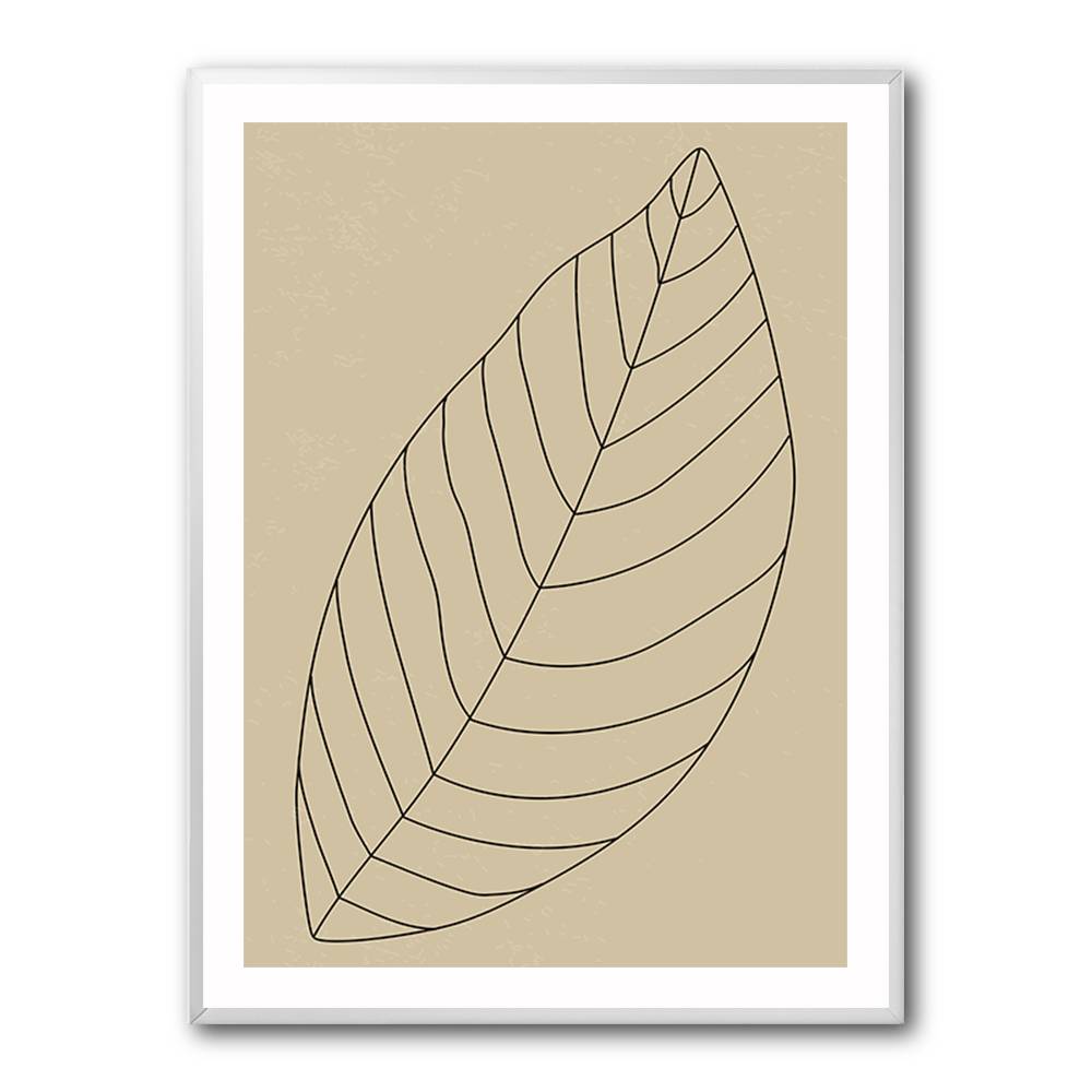 Minimal Leaves #3 Wall Art