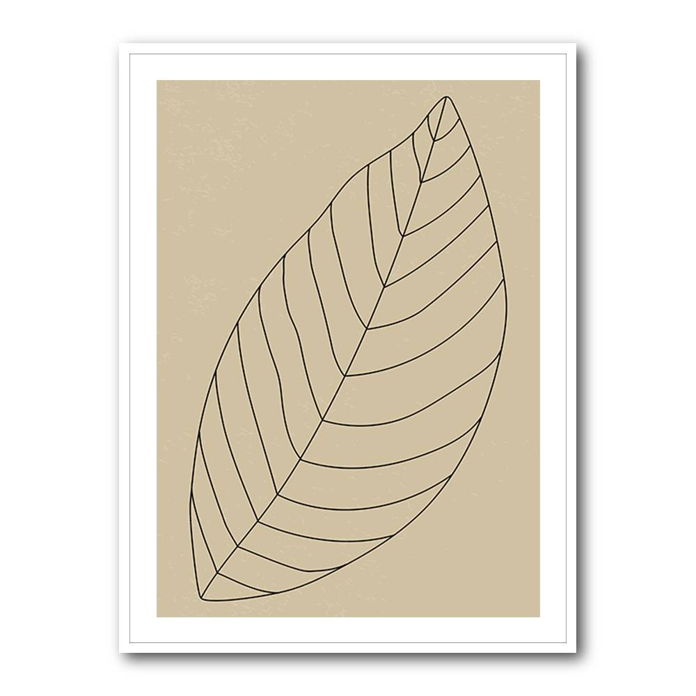 Minimal Leaves #3 Wall Art