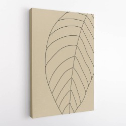 Minimal Leaves #4 Wall Art