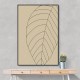 Minimal Leaves #4 Wall Art