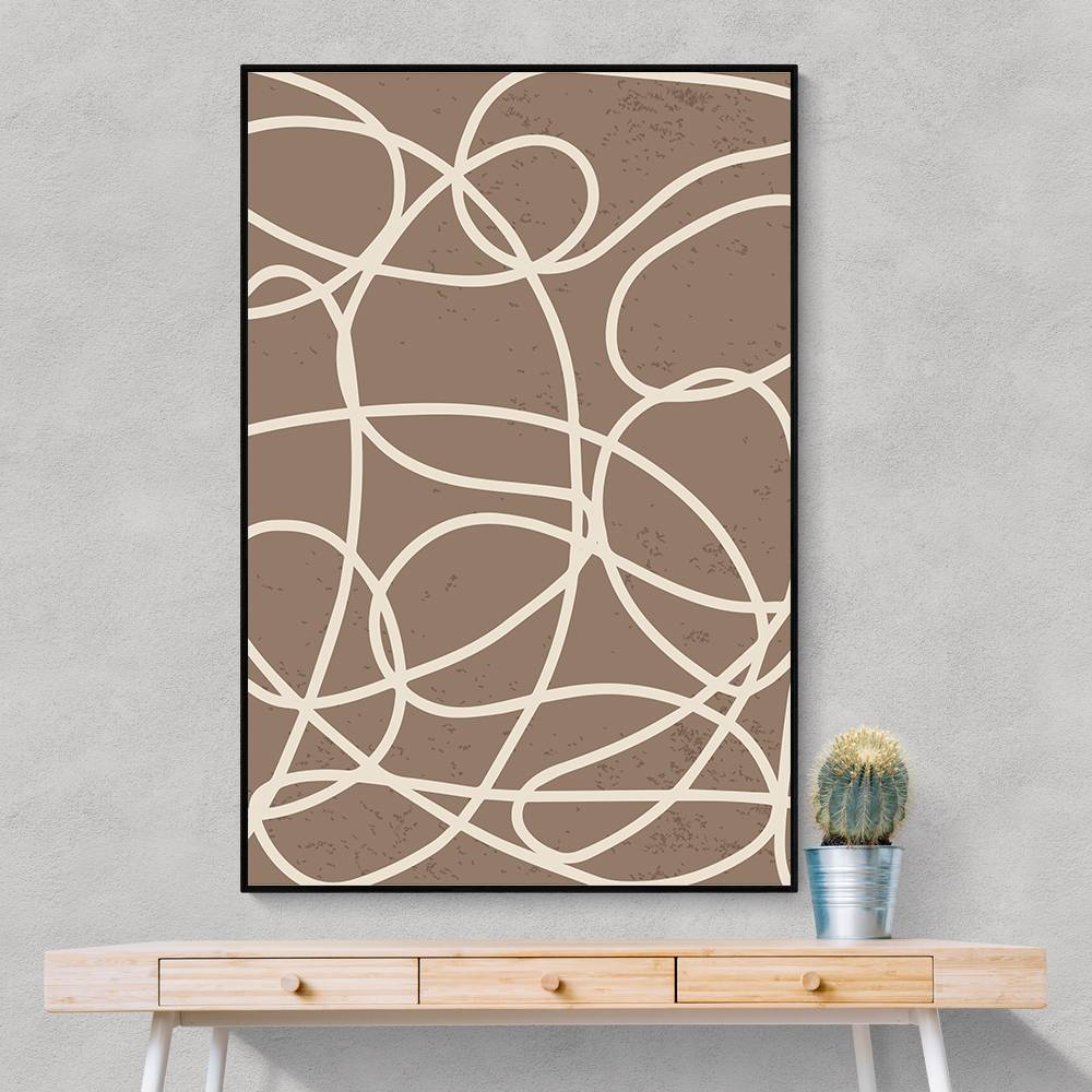  Minimal Line Series #3 Wall Art