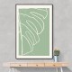 Minimal Monstera Collection #3 Wall Art