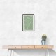 Minimal Monstera Collection #3 Wall Art