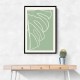 Minimal Monstera Collection #3 Wall Art