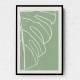 Minimal Monstera Collection #3 Wall Art