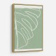 Minimal Monstera Collection #3 Wall Art