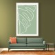 Minimal Monstera Collection #3 Wall Art