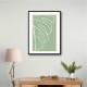 Minimal Monstera Collection #3 Wall Art