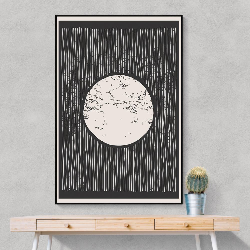  Minimal Moon Wall Art