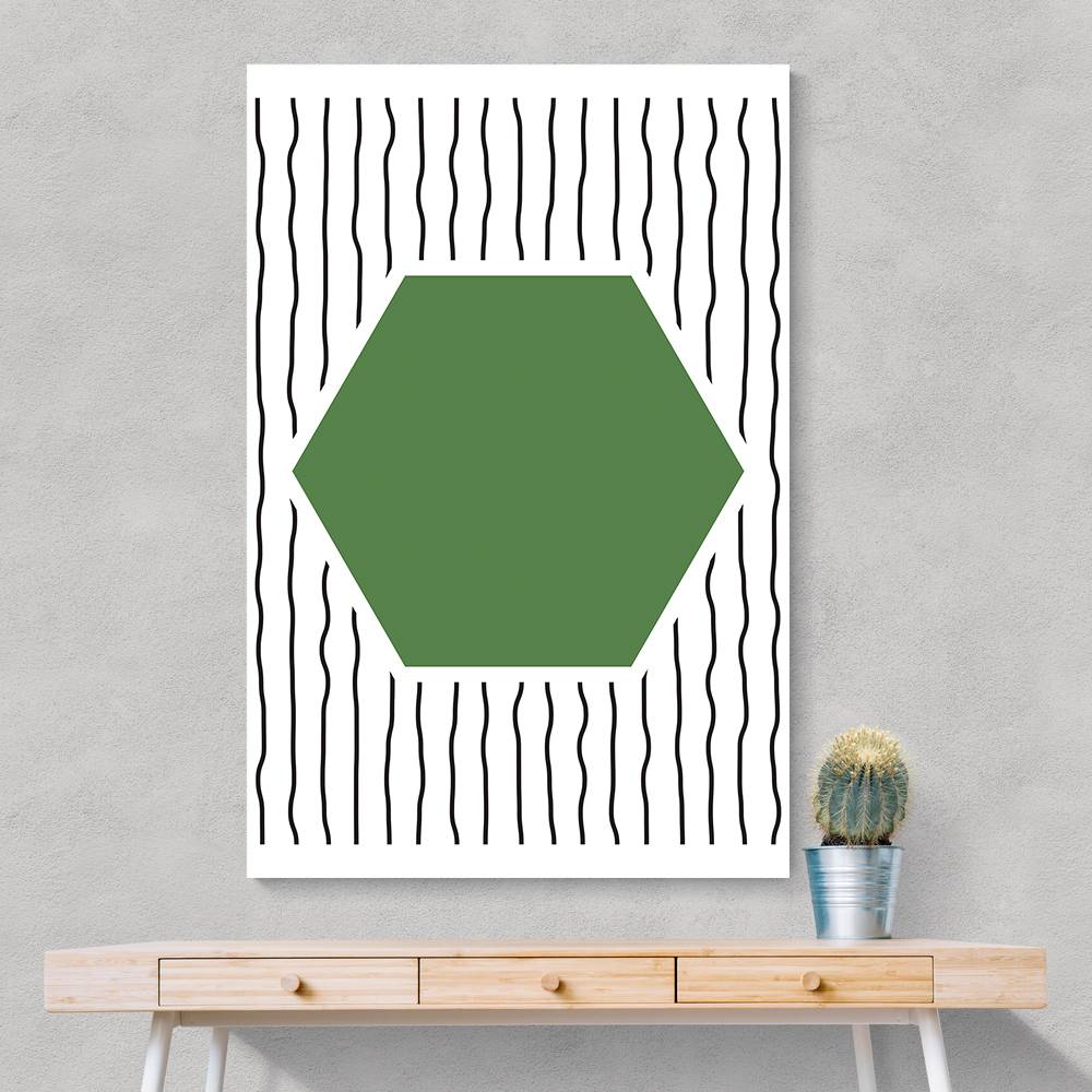 Minimal Primary #4 Wall Art