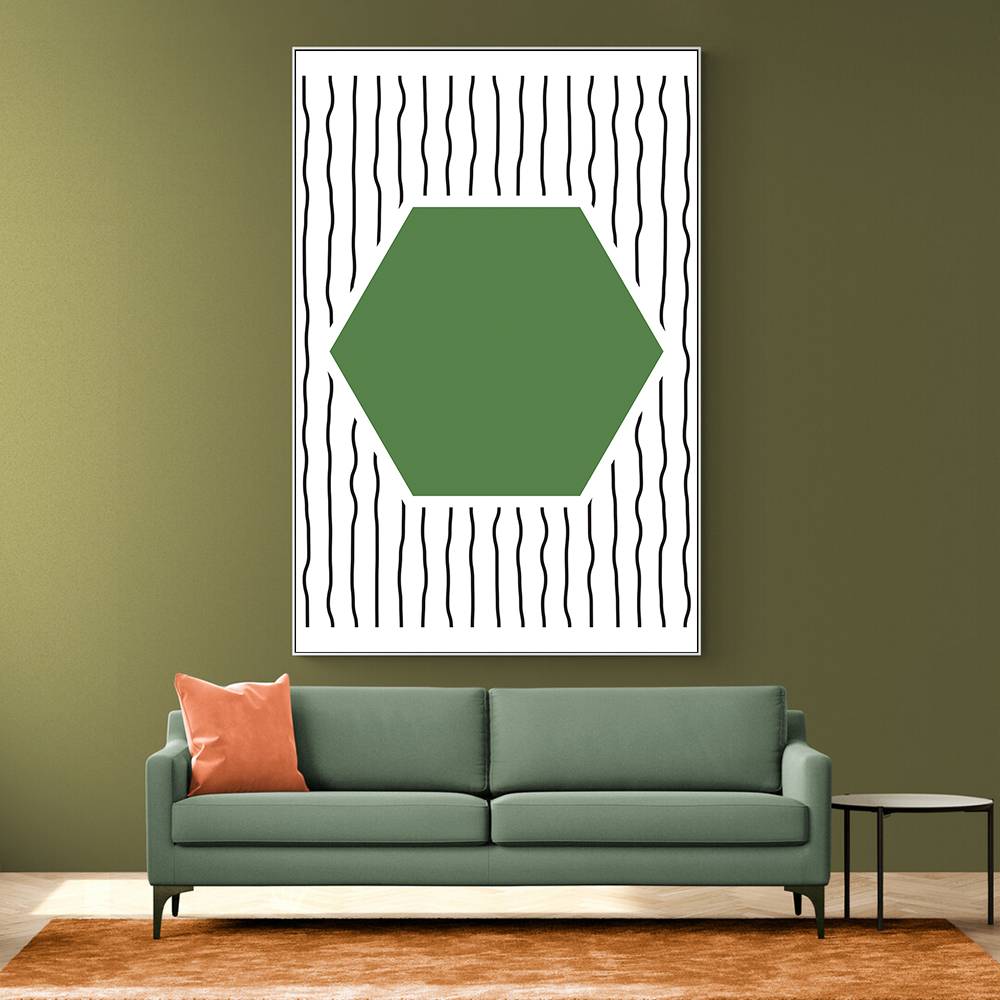 Minimal Primary #4 Wall Art