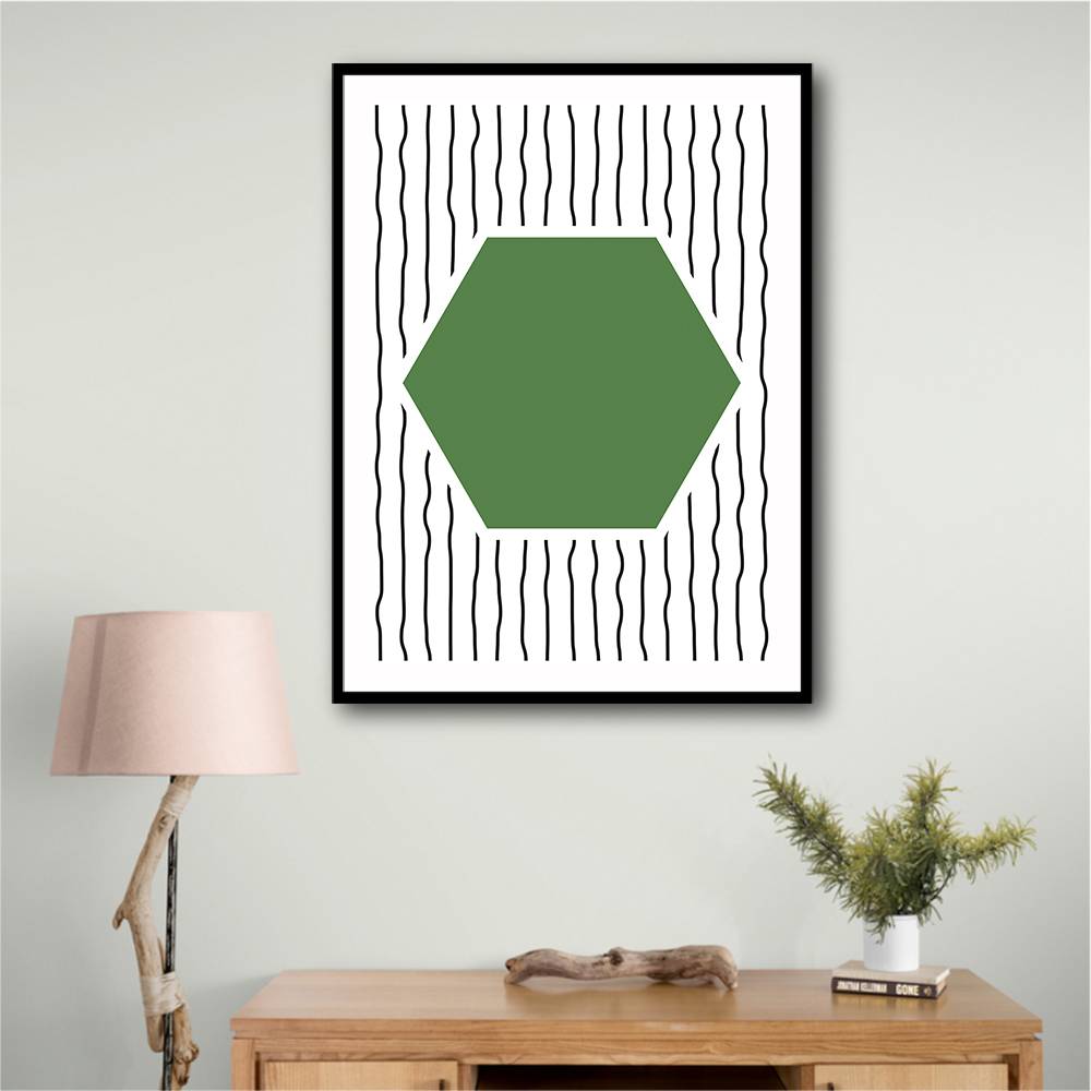 Minimal Primary #4 Wall Art