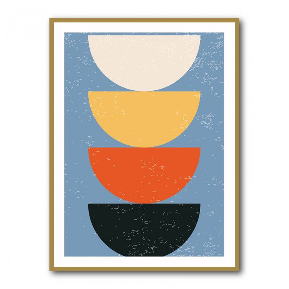 Minimal Shapes Series #2 Wall Art