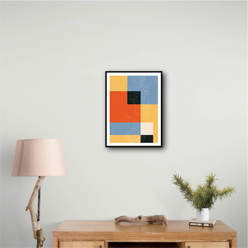 Minimal Shapes Series #7 Wall Art