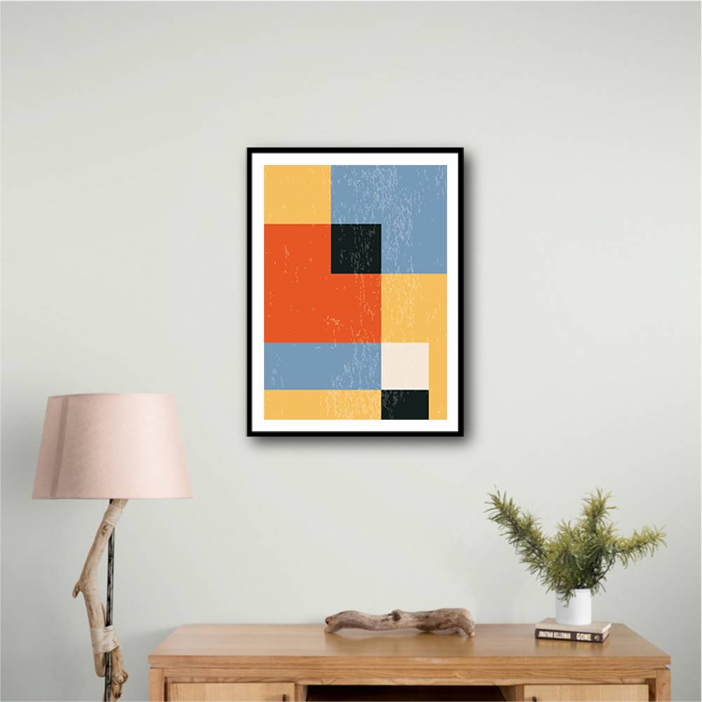 Minimal Shapes Series #7 Wall Art