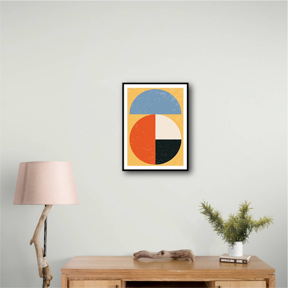 Minimal Shapes Series #9 Wall Art