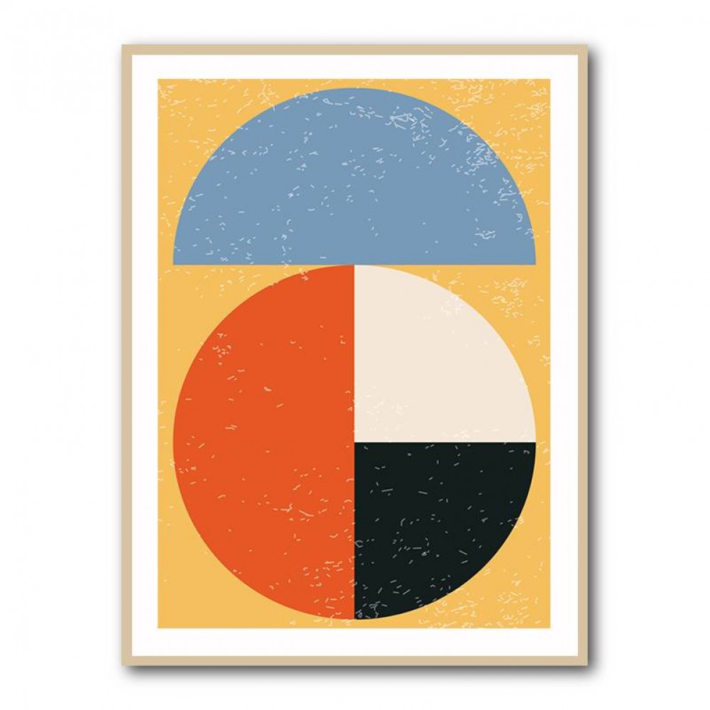 Minimal Shapes Series #9 Wall Art