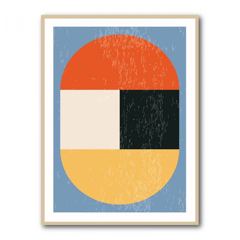 Minimal Shapes Series #11 Wall Art