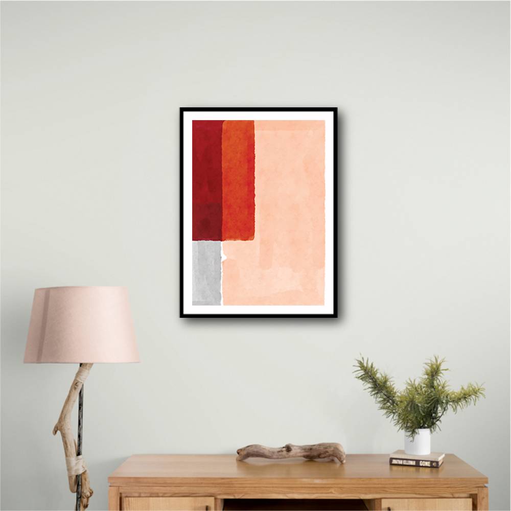 Minimal Watercolor #1 Wall Art