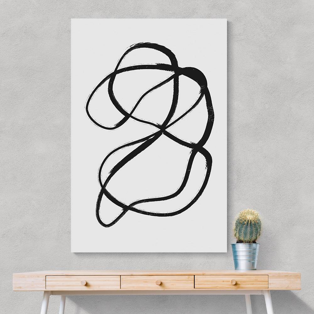 One Line Wall Art