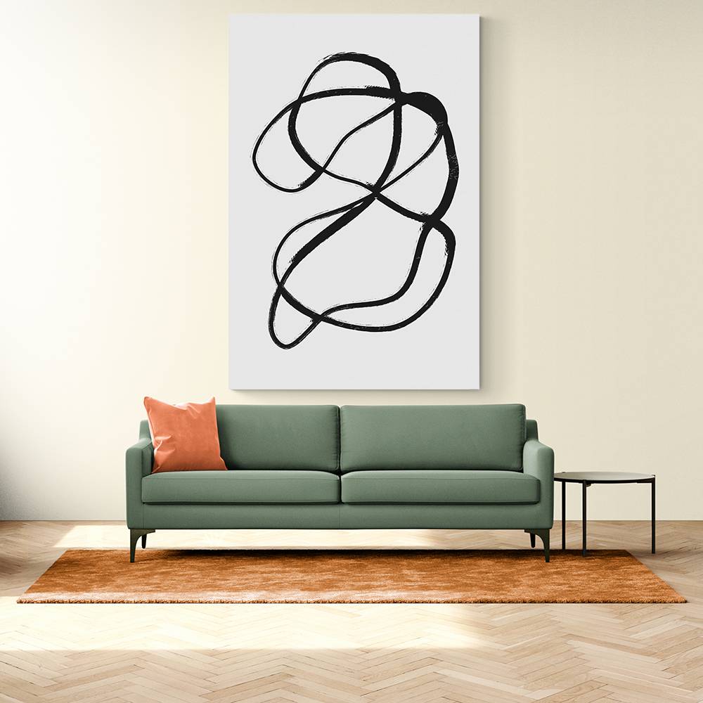 One Line Wall Art