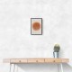  Orange Watercolor Shapes Series #1 Wall Art