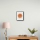  Orange Watercolor Shapes Series #1 Wall Art