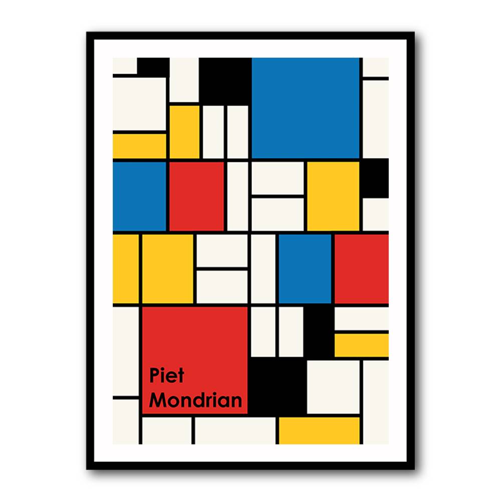 Piet Mondrian Wall Art