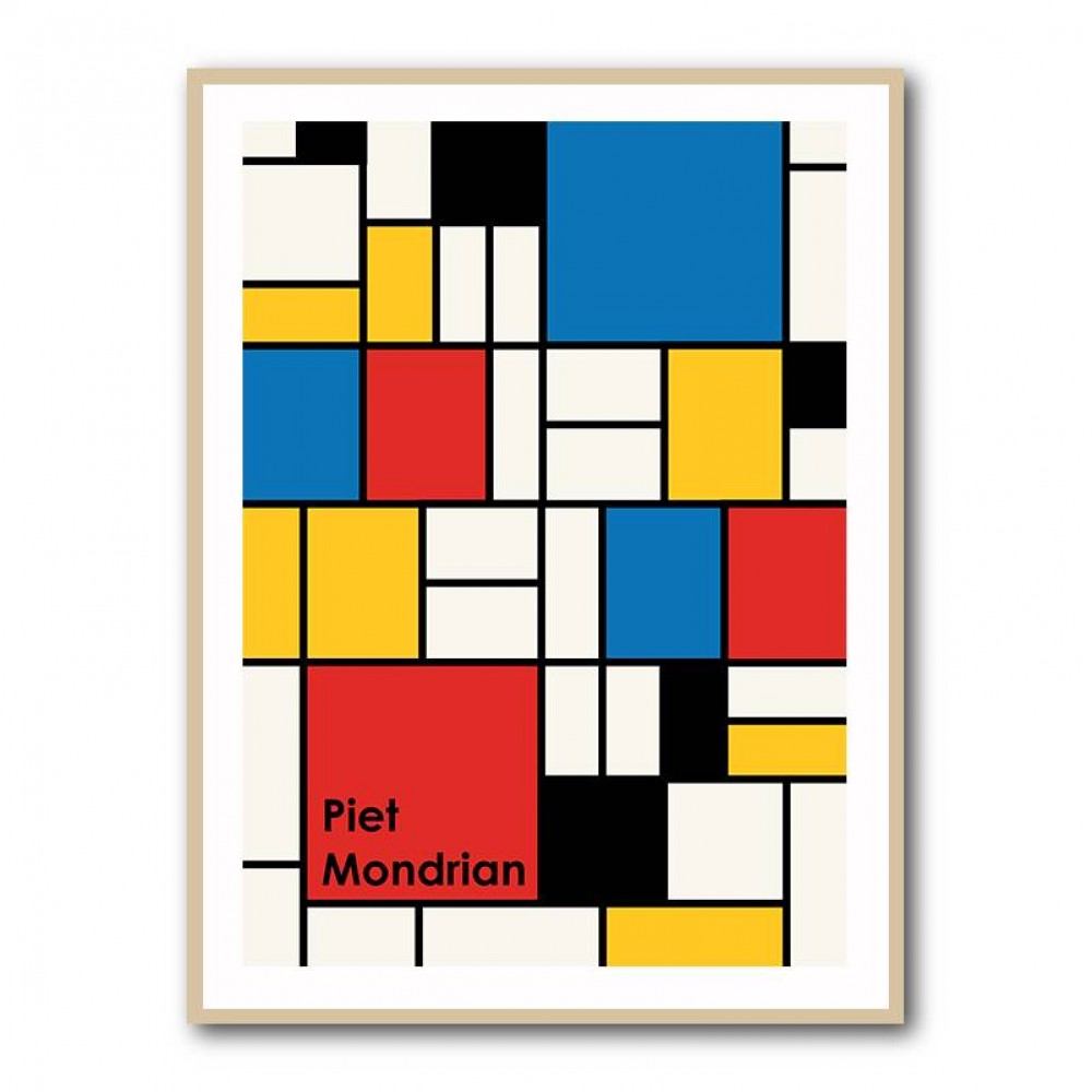 Piet Mondrian Wall Art