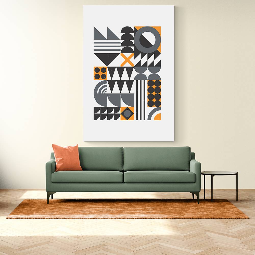 Vibrant Bauhaus Collection #1 Wall Art