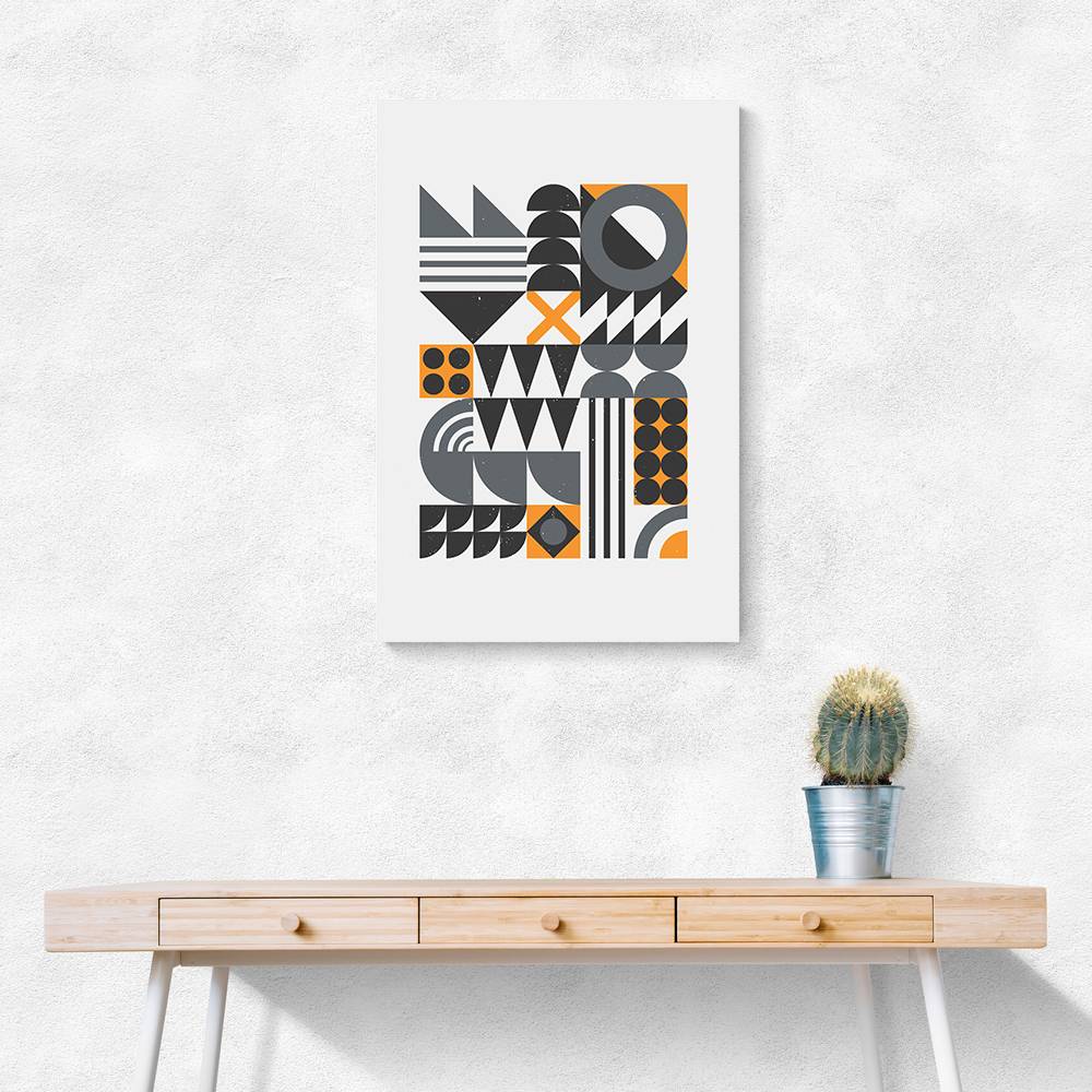 Vibrant Bauhaus Collection #1 Wall Art