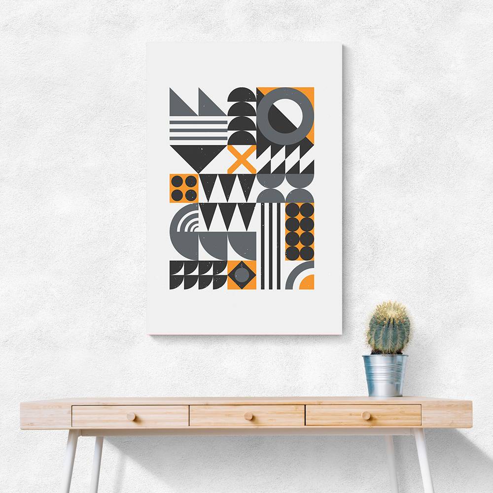 Vibrant Bauhaus Collection #1 Wall Art