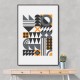 Vibrant Bauhaus Collection #1 Wall Art