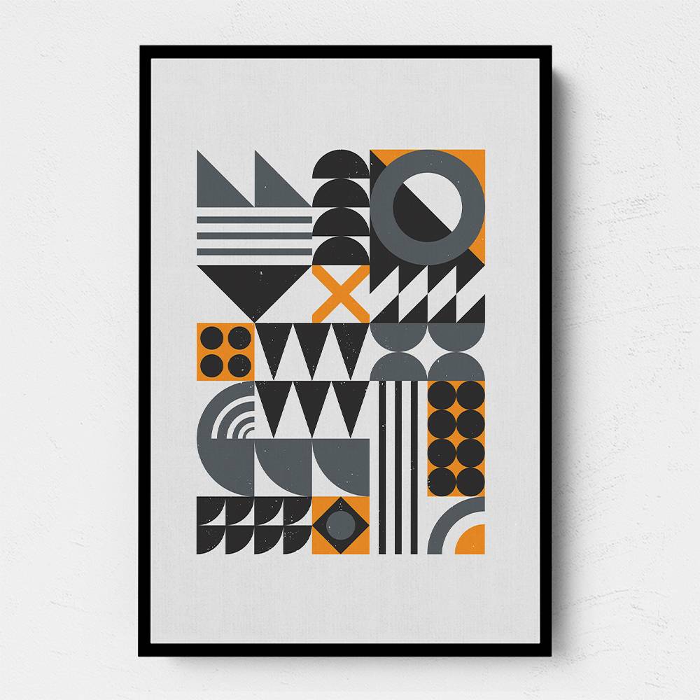 Vibrant Bauhaus Collection #1 Wall Art