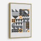 Vibrant Bauhaus Collection #1 Wall Art