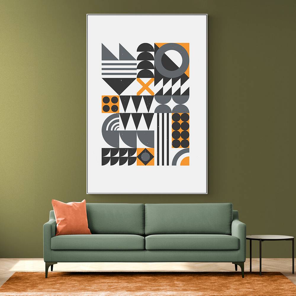 Vibrant Bauhaus Collection #1 Wall Art