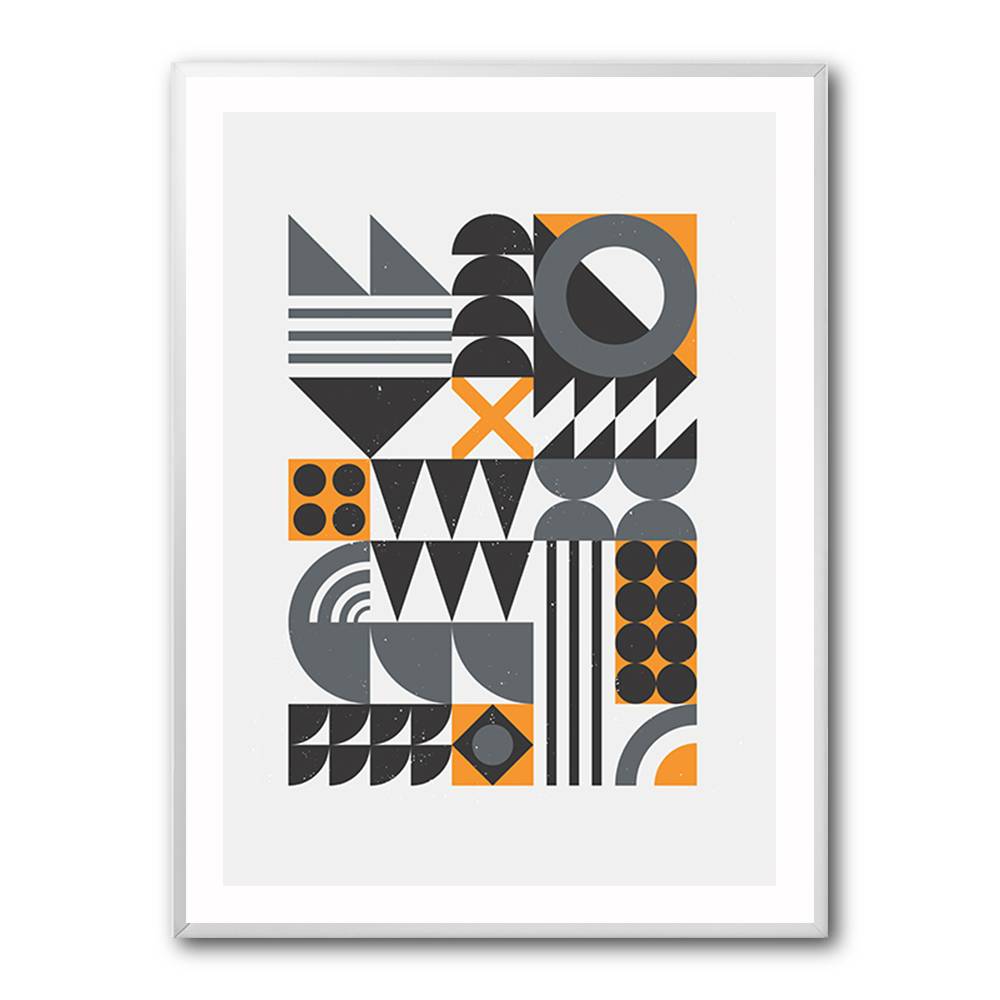 Vibrant Bauhaus Collection #1 Wall Art