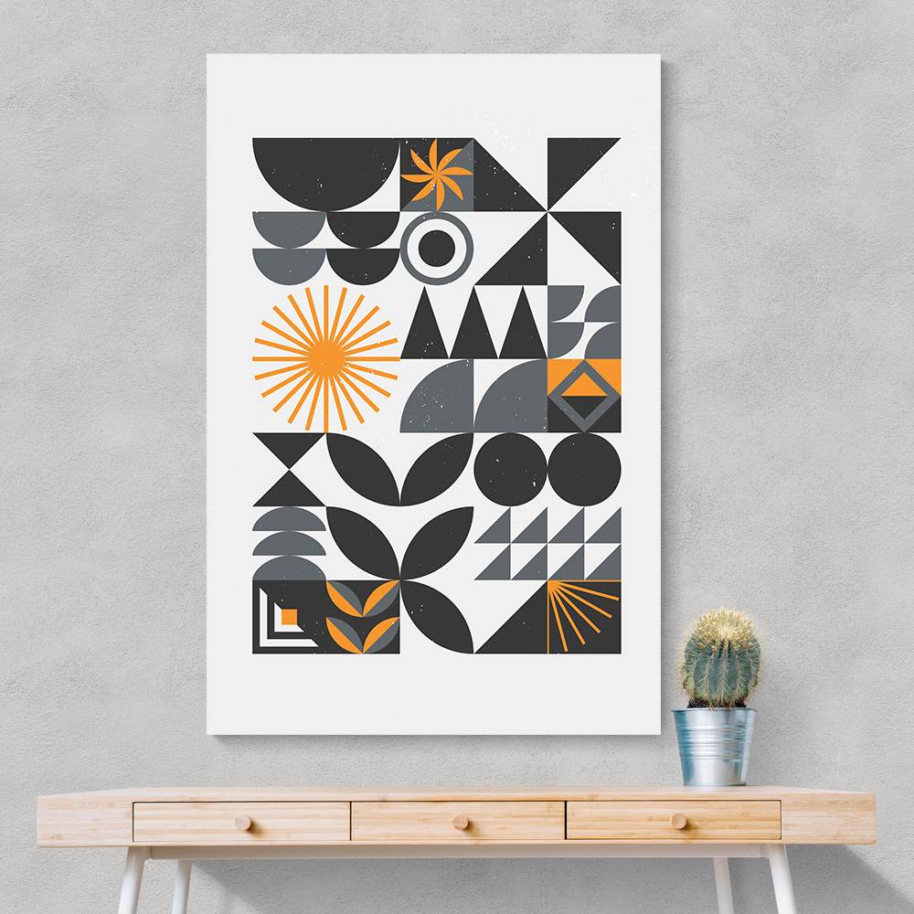 Vibrant Bauhaus Collection #2 Wall Art