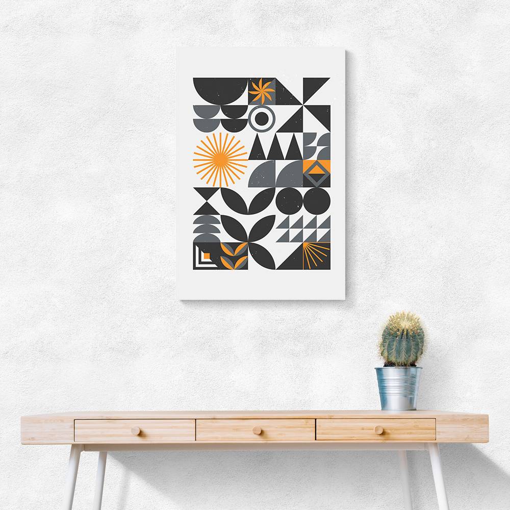 Vibrant Bauhaus Collection #2 Wall Art