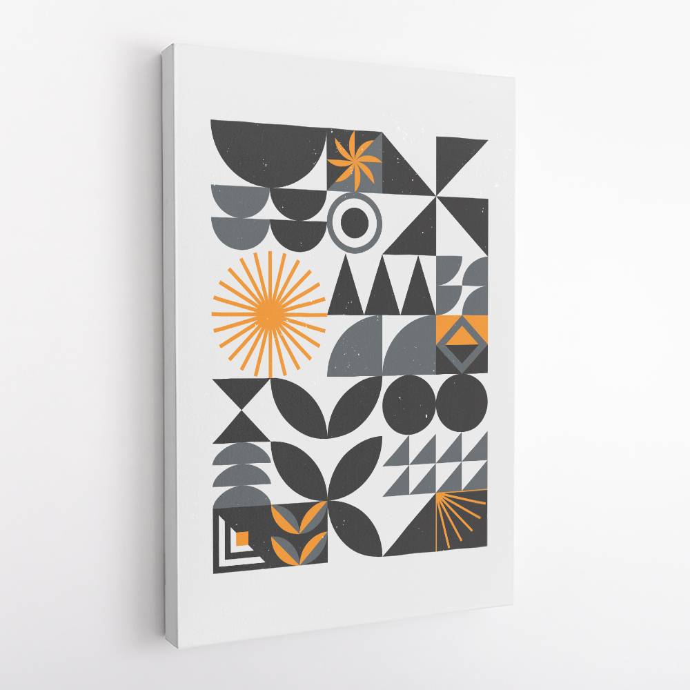 Vibrant Bauhaus Collection #2 Wall Art