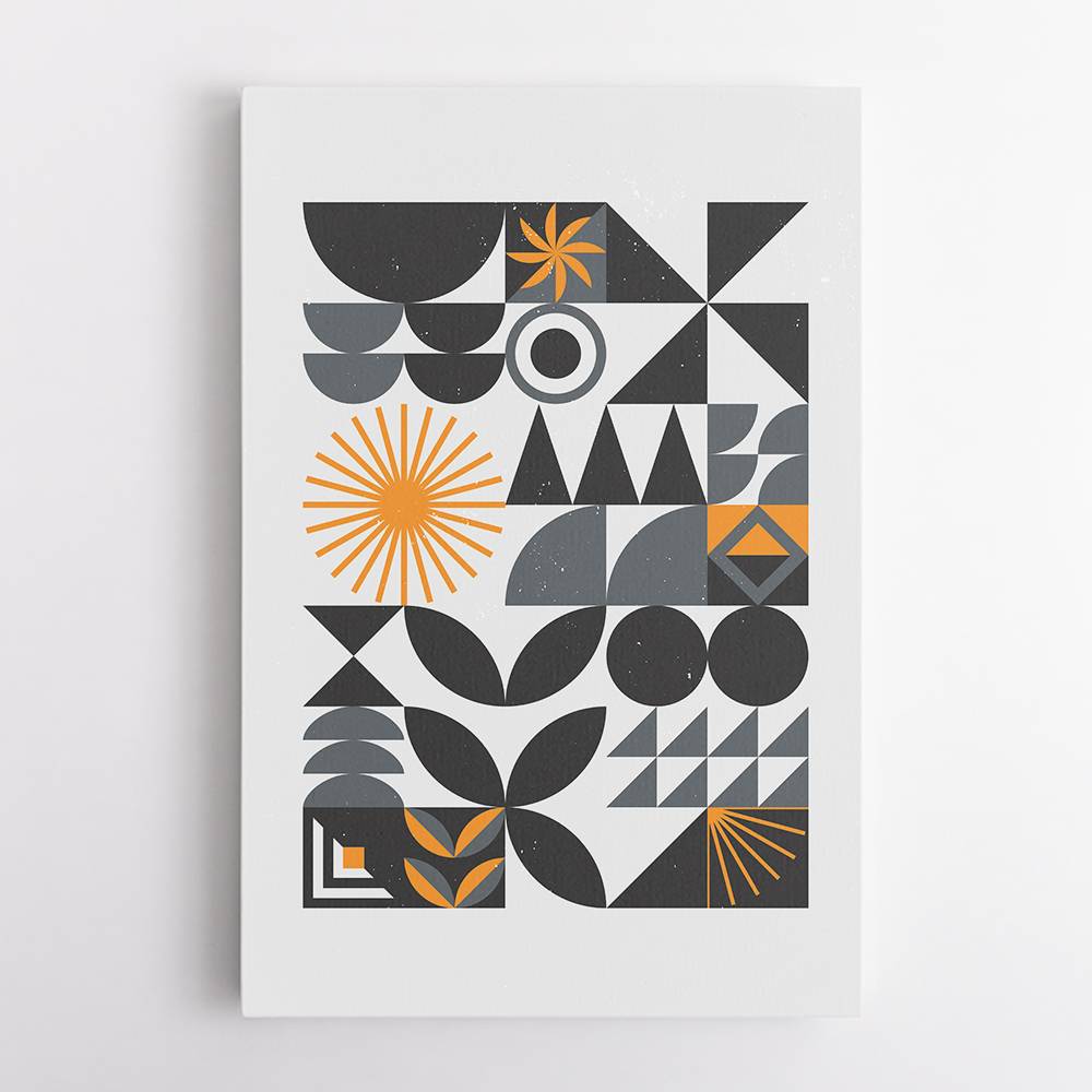 Vibrant Bauhaus Collection #2 Wall Art