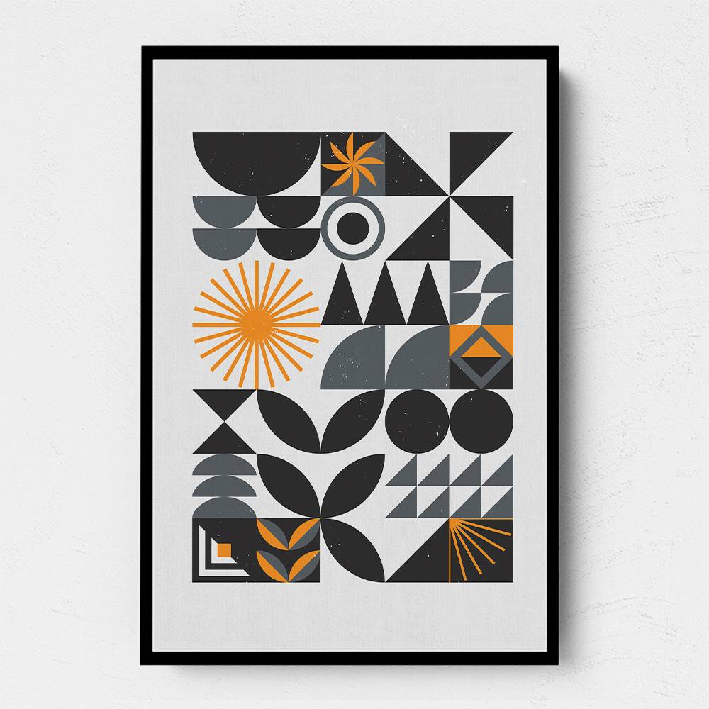 Vibrant Bauhaus Collection #2 Wall Art